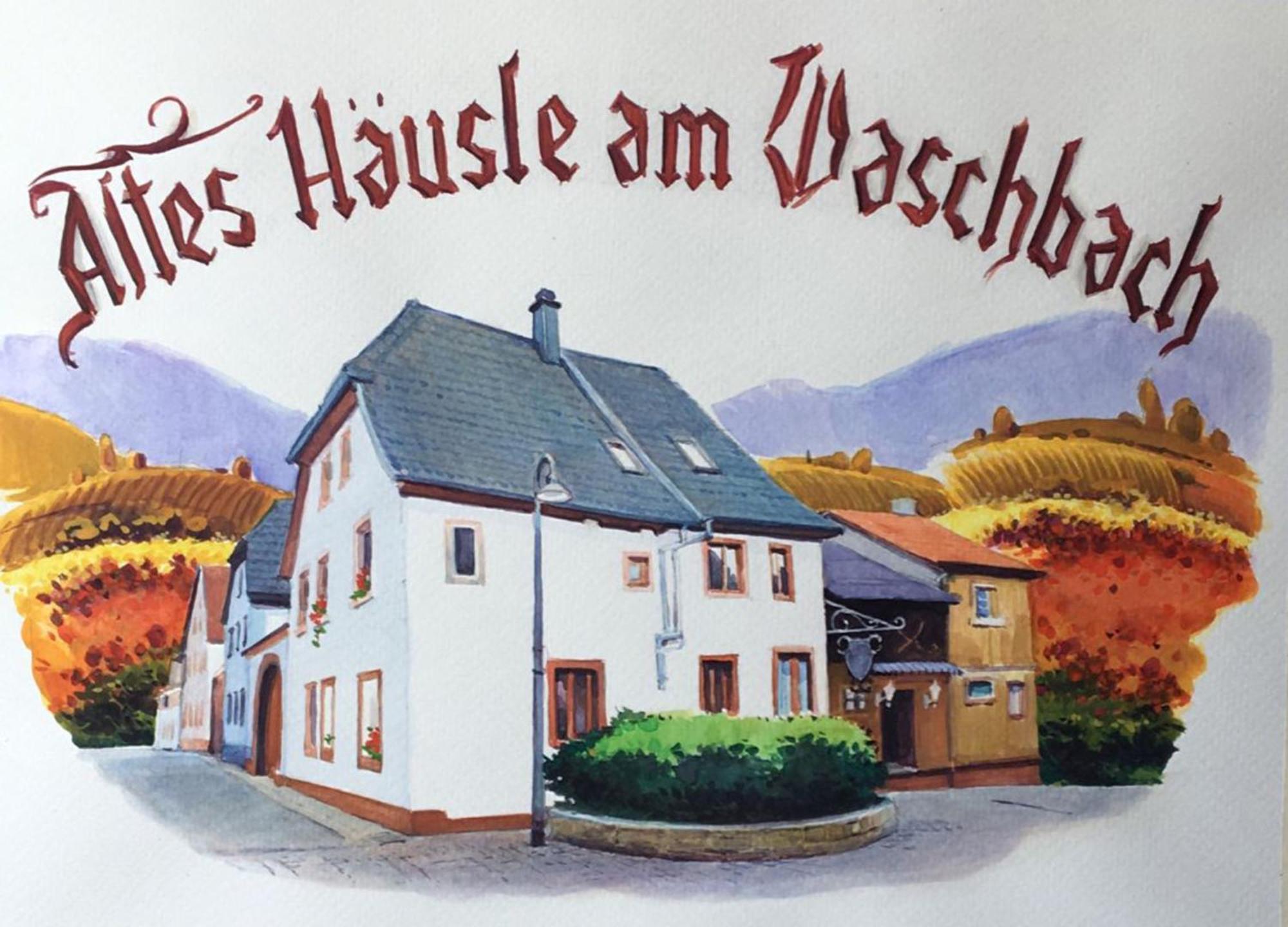 Апартаменты Altes Haeusle Am Waschbach-Weinberg Эденкобен Экстерьер фото